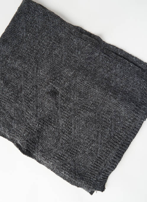 Echarpe gris PIECES pour femme