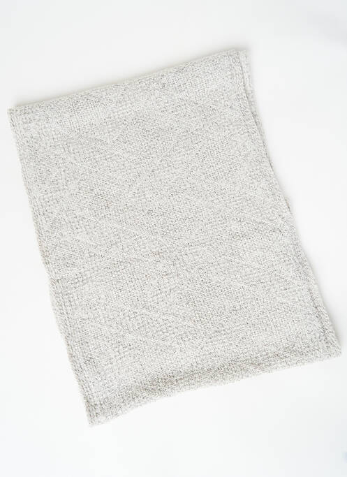 Echarpe gris PIECES pour femme