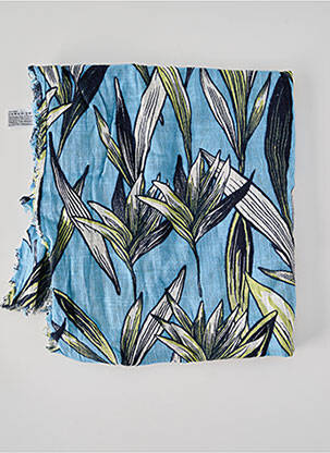 Foulard bleu EDC pour femme