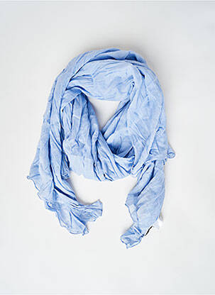 Foulard bleu FRANSA femme