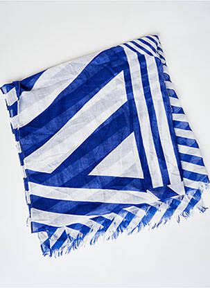 Foulard bleu ONLY femme