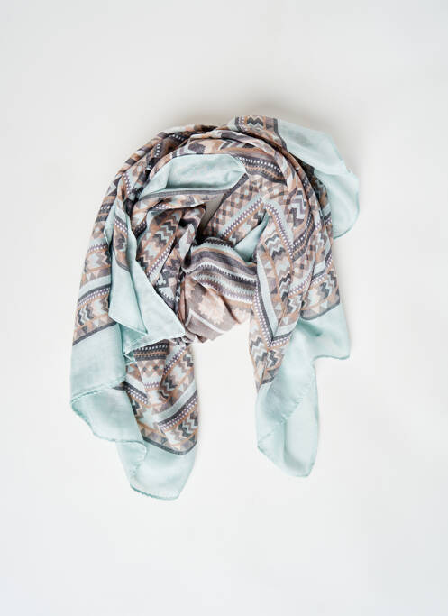 Foulard vert PIECES pour femme