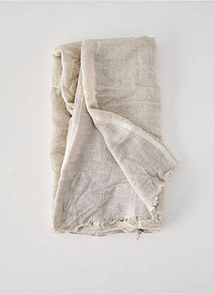 Col / tour de cou beige EDC femme