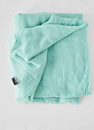 Foulard bleu MANGO femme