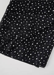 Foulard noir PIECES pour femme seconde vue