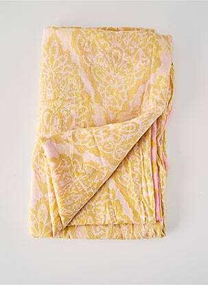 Foulard jaune PIECES femme