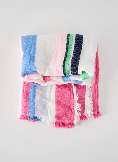 Foulard blanc EDC pour femme