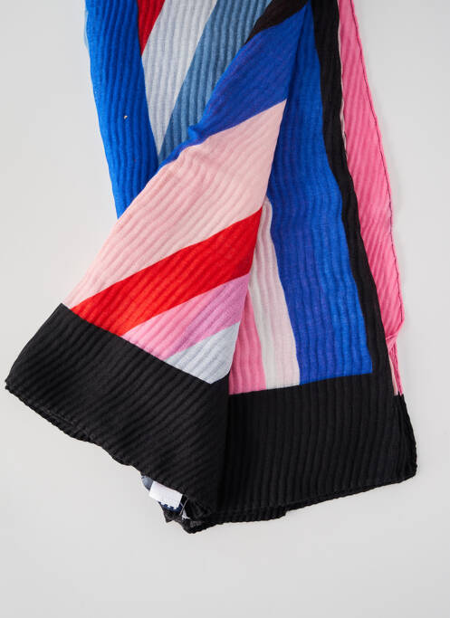 Foulard noir PIECES pour femme