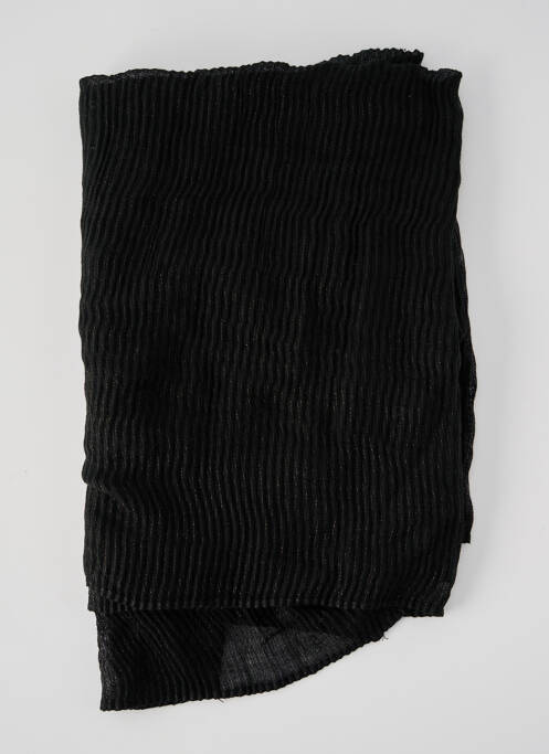 Foulard noir PIECES pour femme