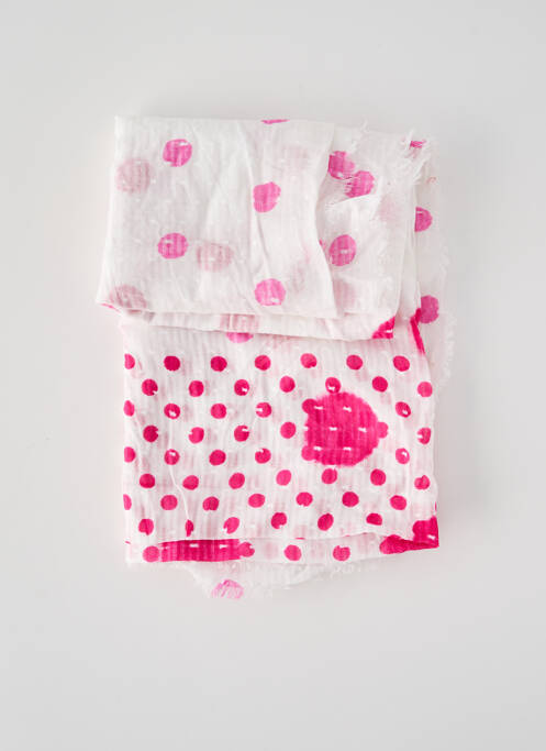 Foulard blanc EDC pour femme