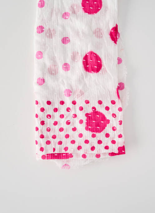 Foulard blanc EDC pour femme