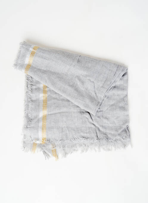 Echarpe gris EDC pour femme