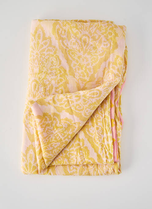 Foulard jaune PIECES pour femme