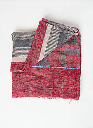 Foulard rose DOUBLE AGENT femme