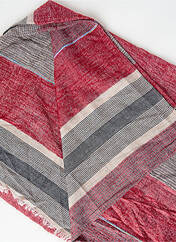 Foulard rose DOUBLE AGENT pour femme seconde vue