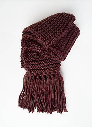 Echarpe marron PIECES femme