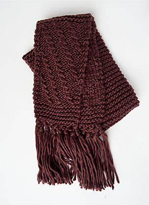 Echarpe marron PIECES femme