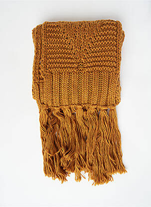 Echarpe marron PIECES femme