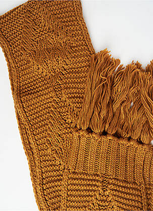 Echarpe marron PIECES femme