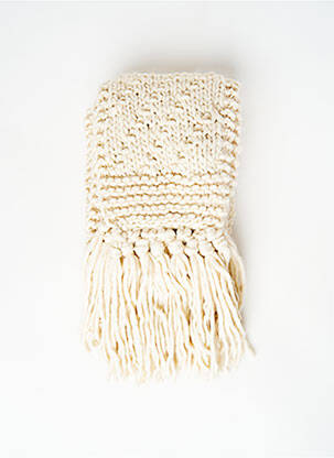 Echarpe beige PIECES femme