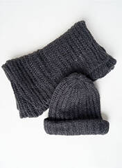 Echarpe gris PIECES pour femme seconde vue