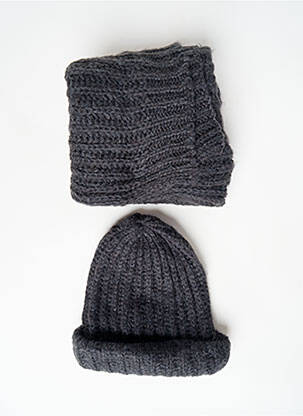 Echarpe gris PIECES femme