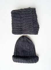 Echarpe gris PIECES pour femme seconde vue