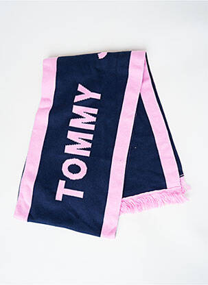 Echarpe rose TOMMY HILFIGER femme