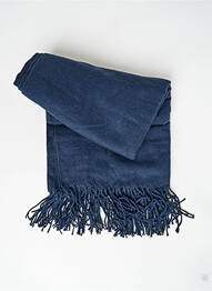 Poncho bleu PIECES femme