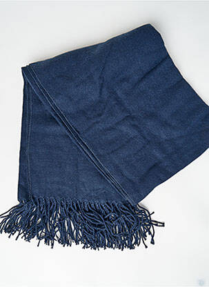 Poncho bleu PIECES femme