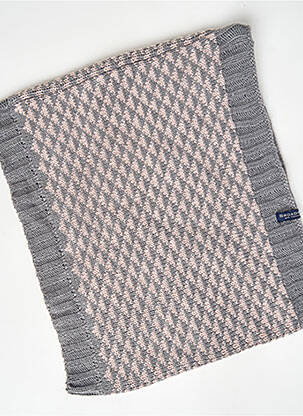 Col / tour de cou gris BROADWAY femme