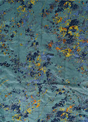 Foulard vert PIECES femme seconde vue