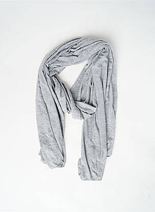 Foulard gris PIECES femme