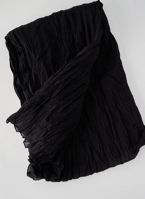 Col / Tour de cou noir FRANSA pour femme