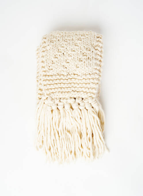 Echarpe beige PIECES pour femme