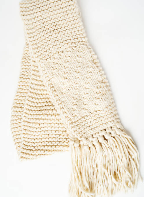 Echarpe beige PIECES pour femme