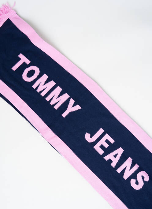 Echarpe rose TOMMY HILFIGER pour femme