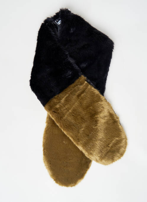 Col / Tour de cou noir PIECES pour femme