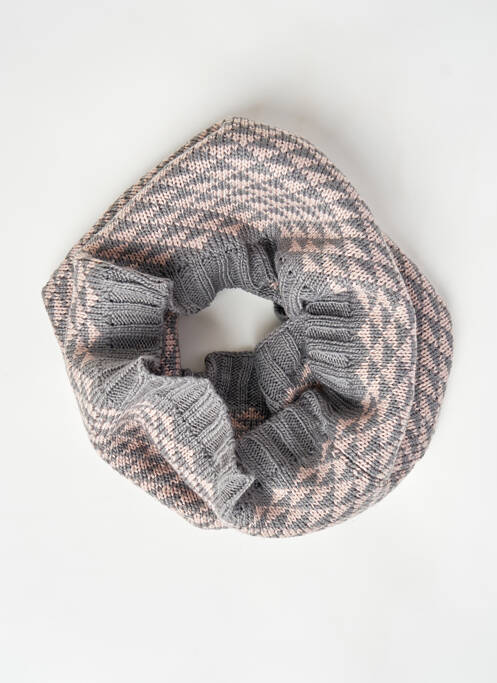 Col / Tour de cou gris BROADWAY pour femme