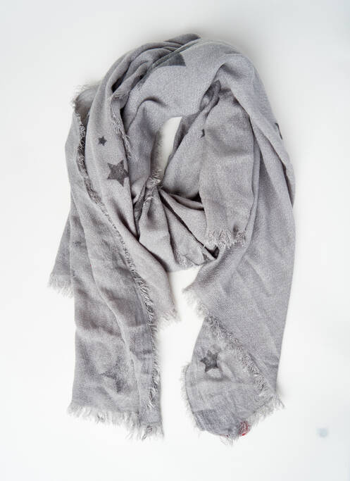 Foulard gris EDC pour femme