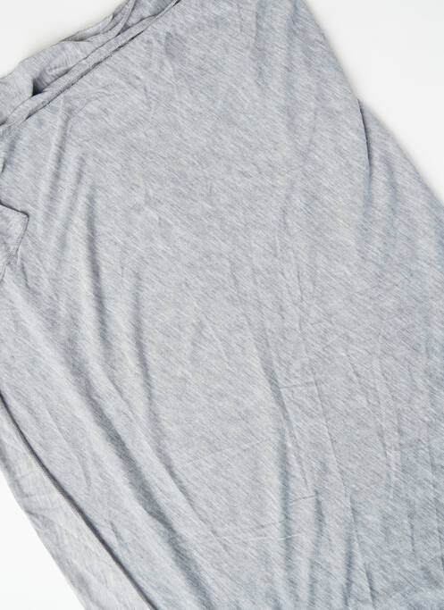 Foulard gris PIECES pour femme