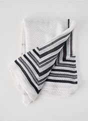 Echarpe blanc PIECES pour femme seconde vue