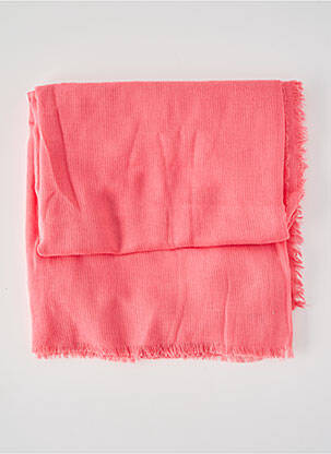 Foulard rose MANGO pour femme