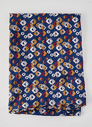 Foulard bleu PIECES femme