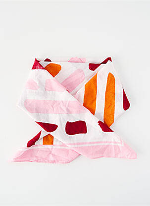 Foulard rose PIECES femme