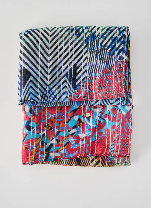 Foulard bleu DESIGUAL pour femme