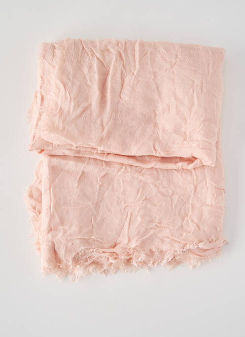 Echarpe rose PIECES pour femme