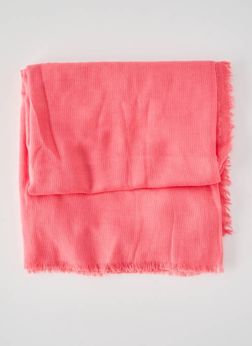 Foulard rose MANGO pour femme