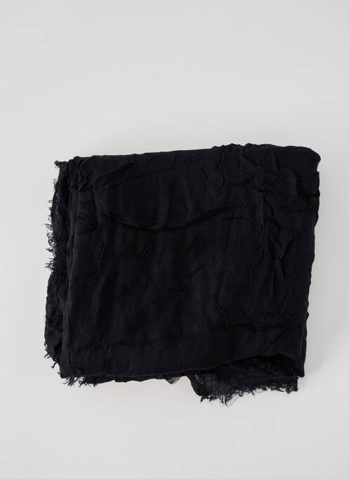Foulard noir PIECES pour femme