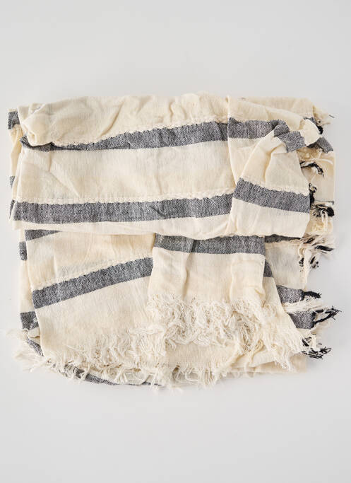 Foulard blanc EDC pour femme